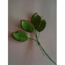 Wired rose leaf